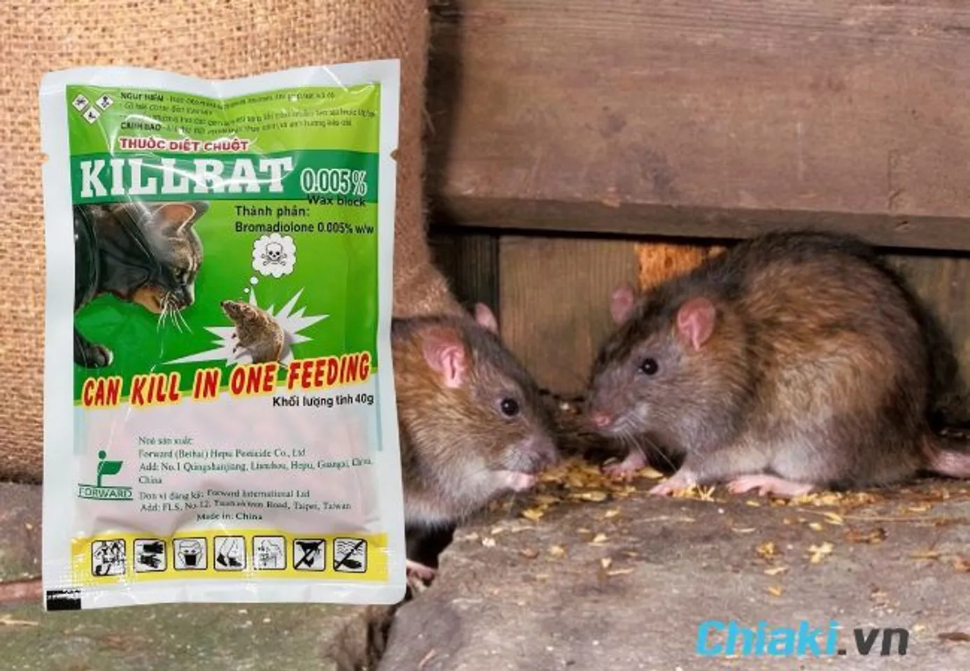 Cơ chế hoạt động của thuốc chuột Killrat