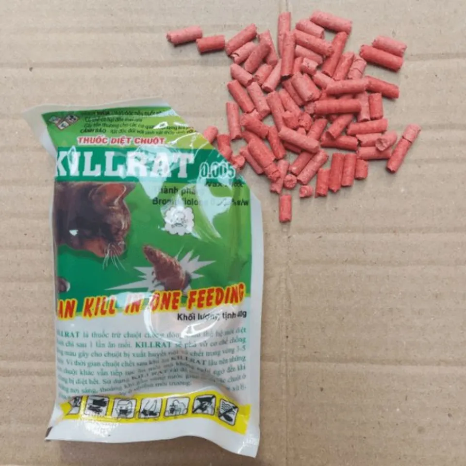 c&aacute;ch sử dụng thuốc diệt Killrat