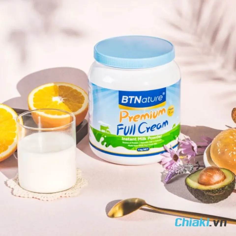 Sữa bột nguy&ecirc;n kem BTNature Full Cream