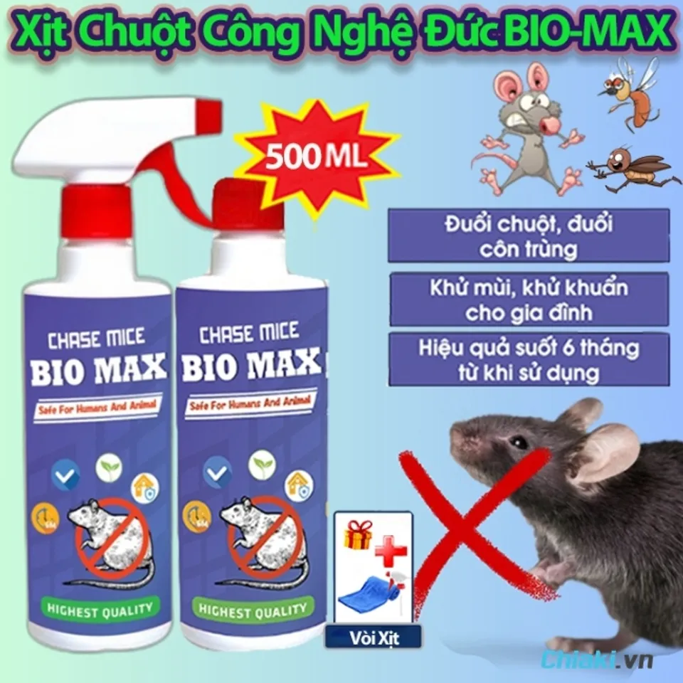 Top 5 Thuốc xịt đuổi chuột ô tô, nhà cửa hiệu quả, giá tốt 2026 3