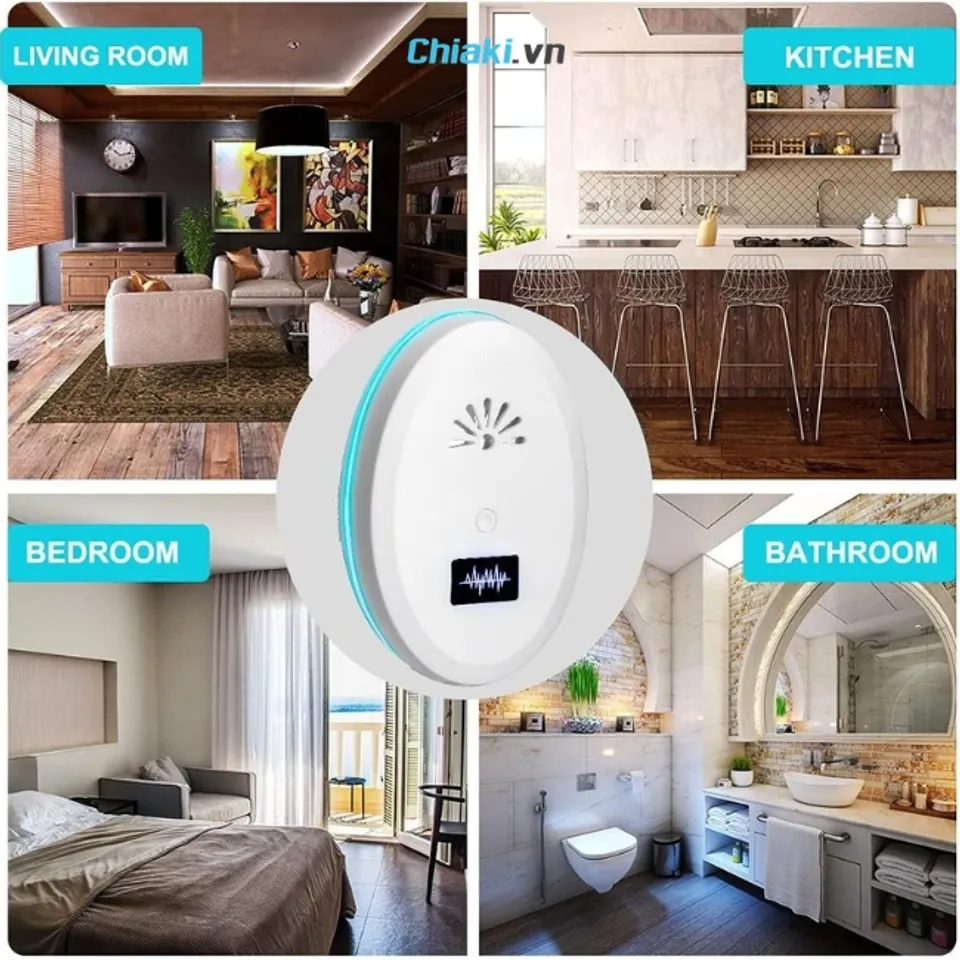 Đặt m&aacute;y ở độ cao c&aacute;ch mặt đất khoảng từ 30cm đến 80cm để diệt gi&aacute;n tốt hơn