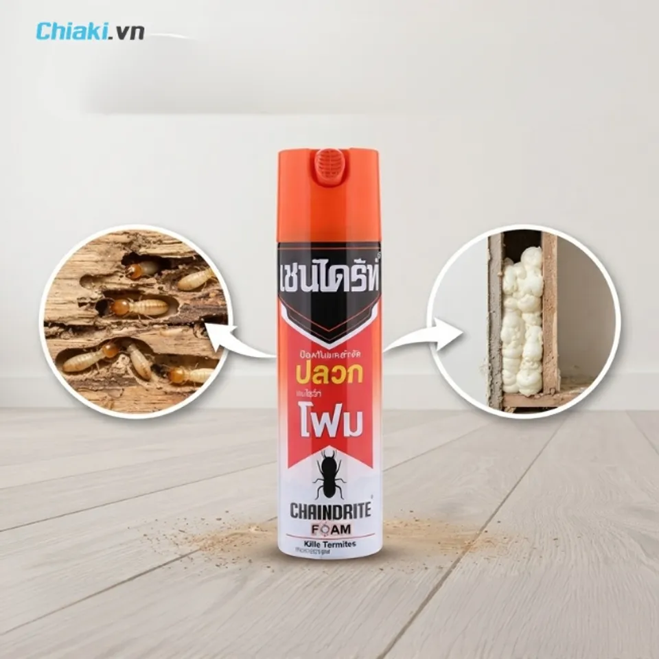 Thuốc xịt mối hiệu quả Chaindrite Th&aacute;i Lan v&ograve;i xịt nhỏ, dễ tiếp cận