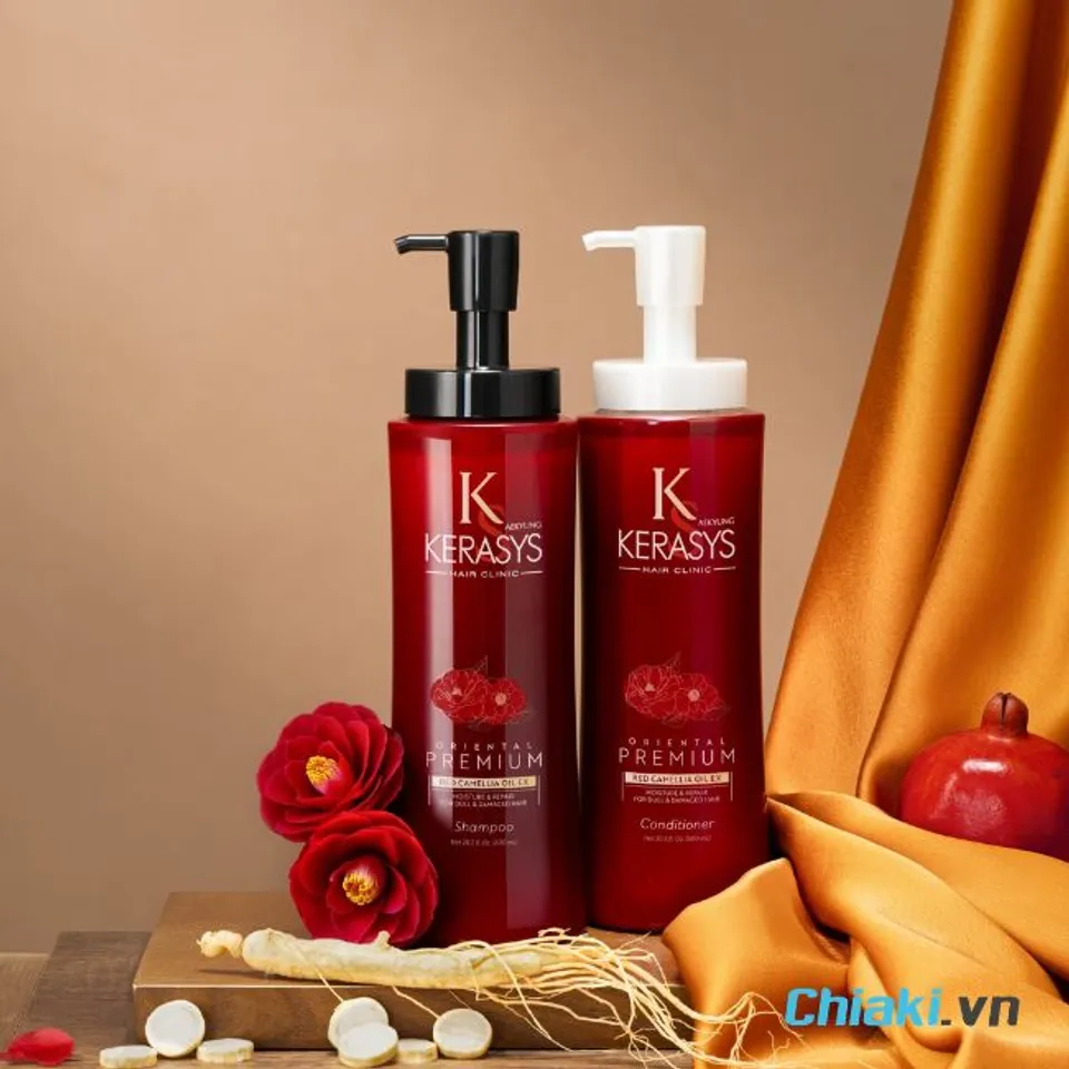 Dầu gội đầu H&agrave;n Quốc Kerasys Oriental Premium