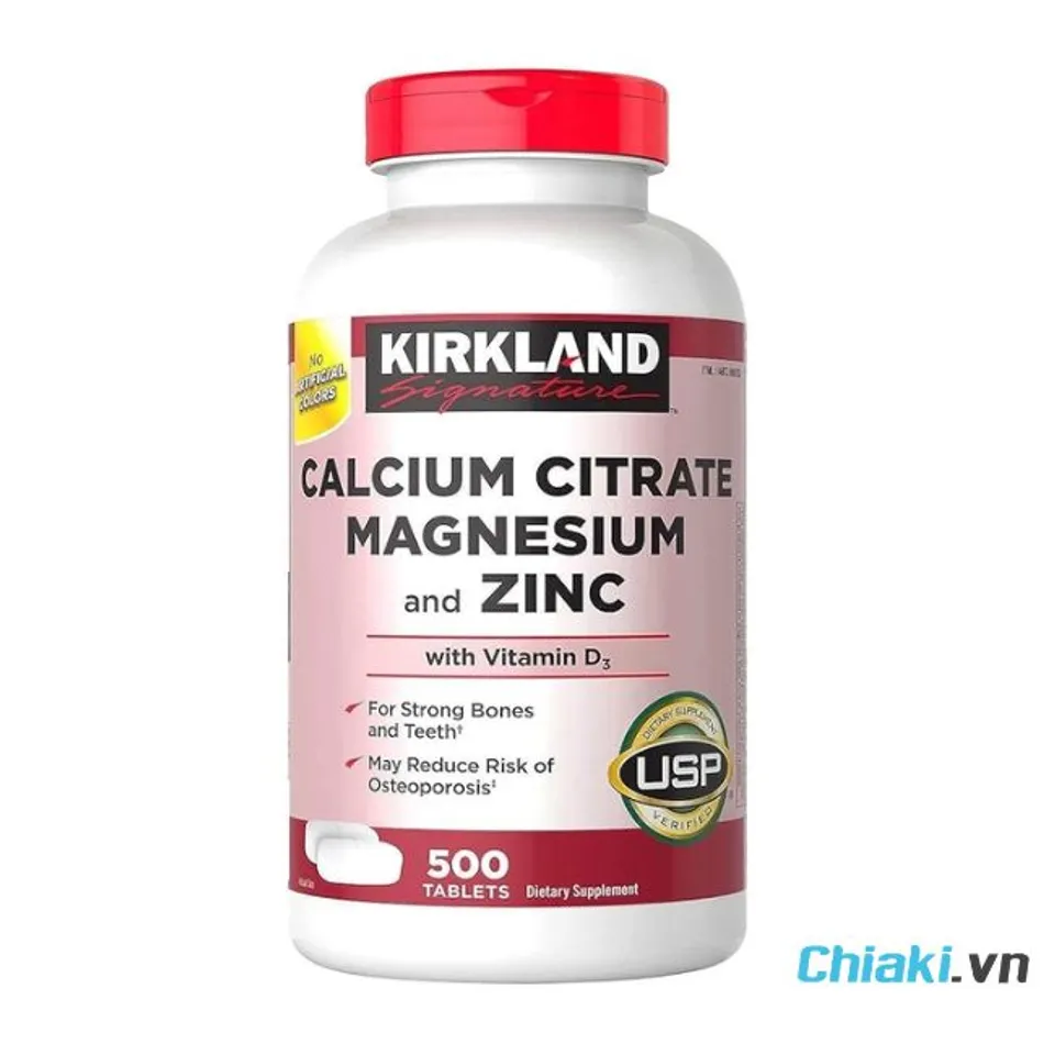 Thuốc Canxi Magie D3 của Mỹ Kirkland