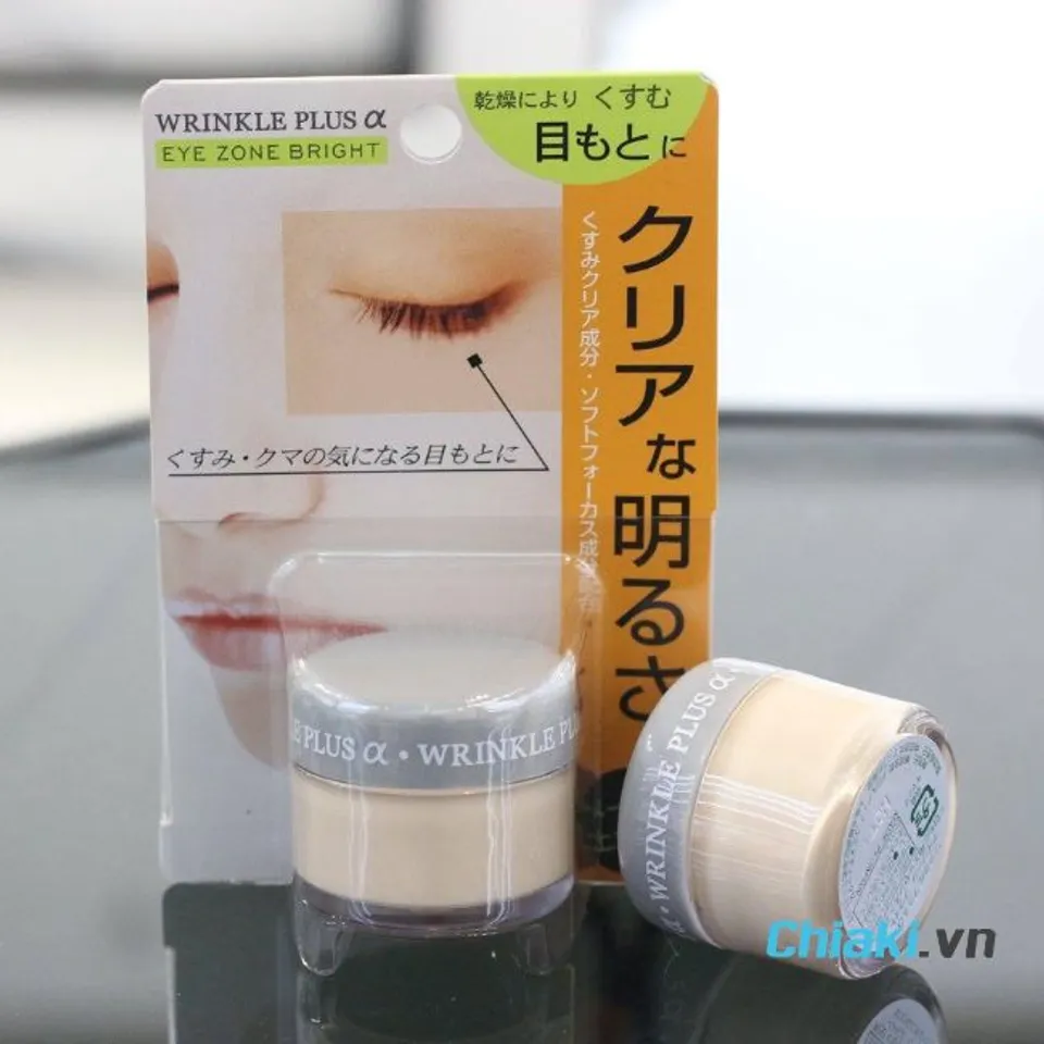 Kem trị th&acirc;m mắt của Nhật Naris Wrinkle Plus Alpha