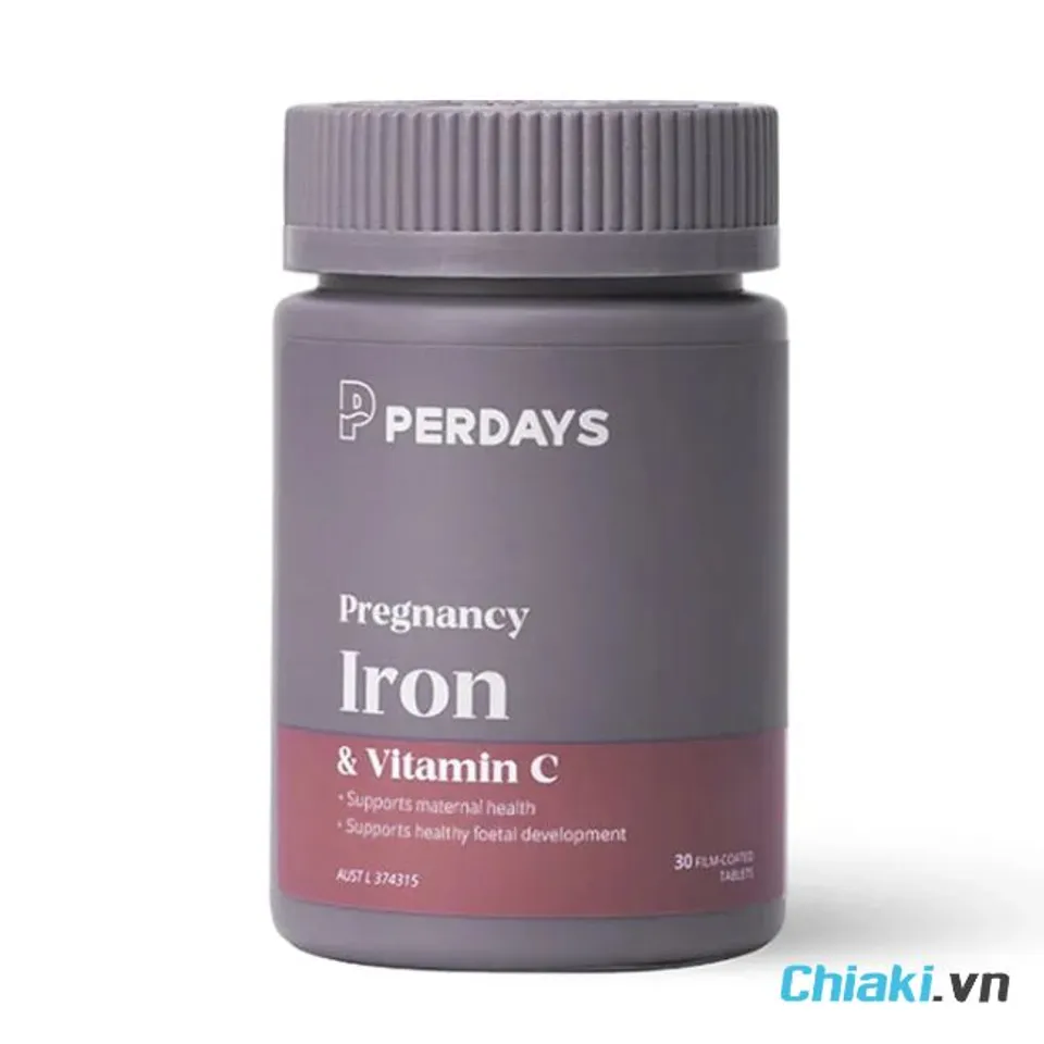 Sắt hữu cơ cho b&agrave; bầu Perdays