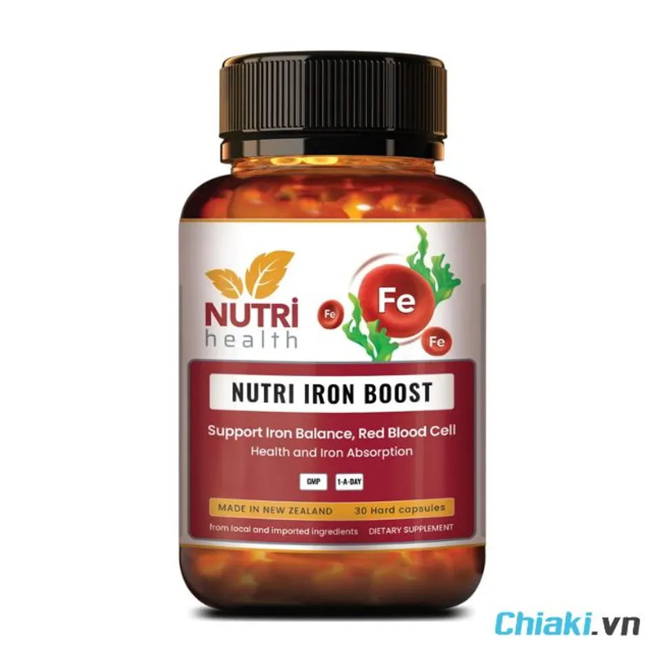 Sắt hữu cơ cho mẹ bầu Nutri Iron Boost