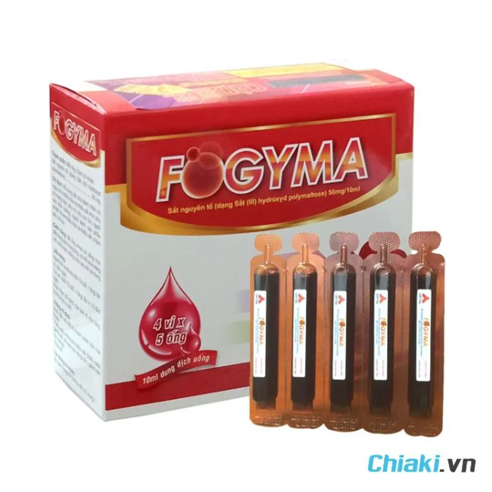 Sắt hữu cơ cho b&agrave; bầu Fogyma