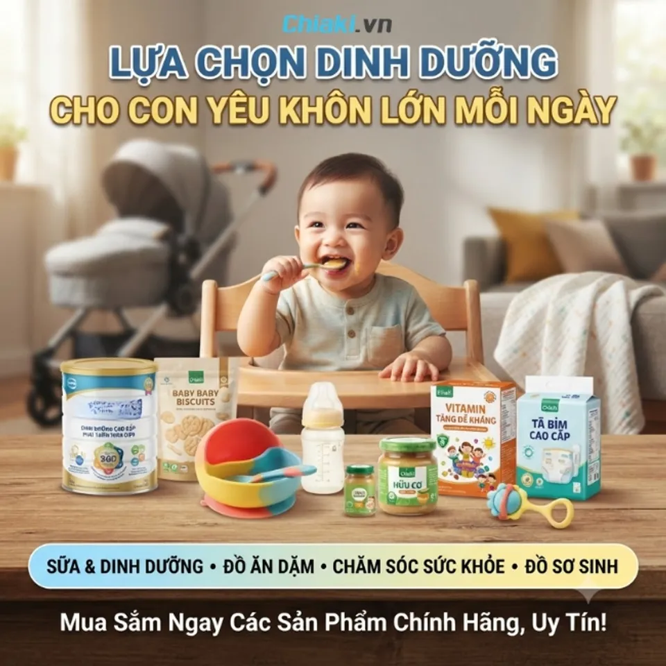 Lựa chọn dinh dưỡng cho con y&ecirc;u kh&ocirc;n lớn mỗi ng&agrave;y c&ugrave;ng Chiaki.vn