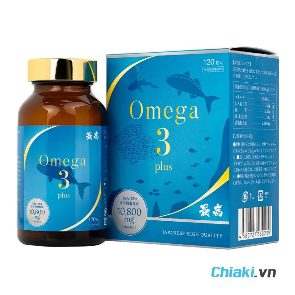 Thuốc bổ mắt Nhật Bản Omega 3 Plus Kenko 