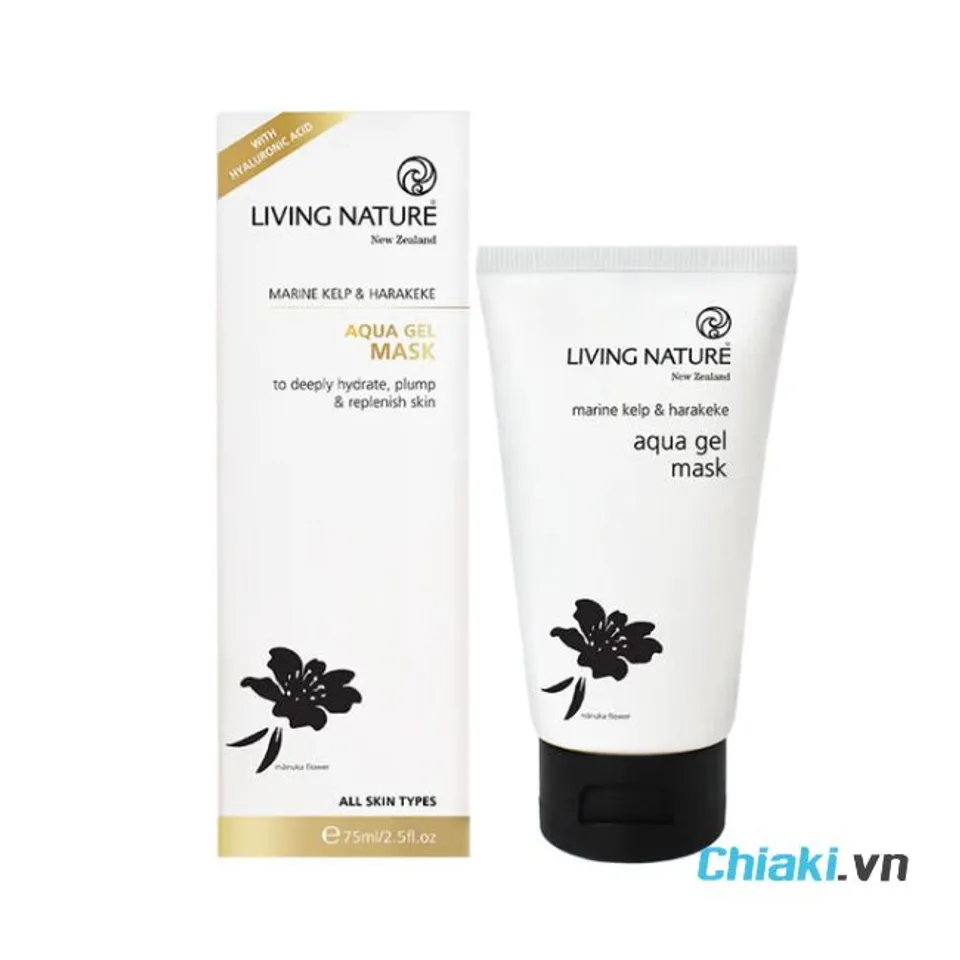 Mặt nạ dạng gel New Zealand Living Nature Aqua Gel Mask