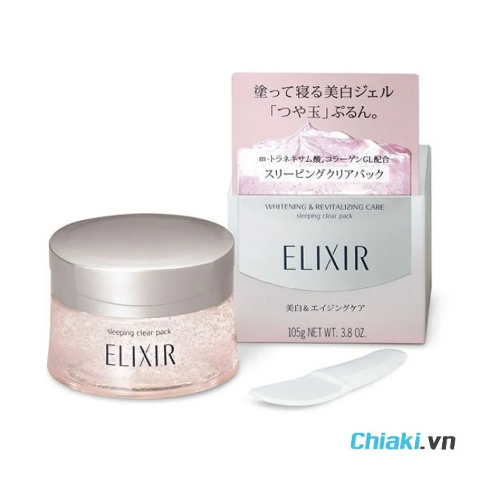 Mặt nạ gel Shiseido Elixir White Sleeping Clear Pack C