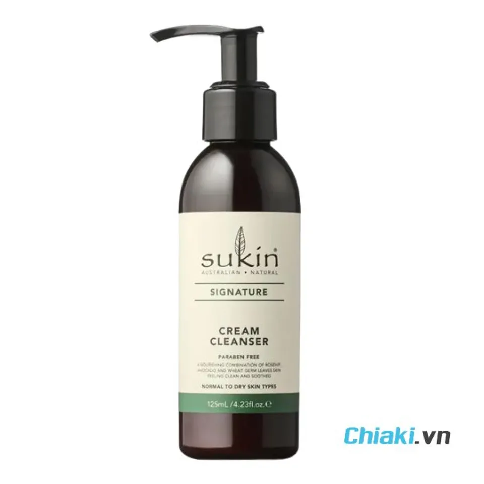 Sữa rửa mặt dạng kem Sukin Signature Cream Cleanser