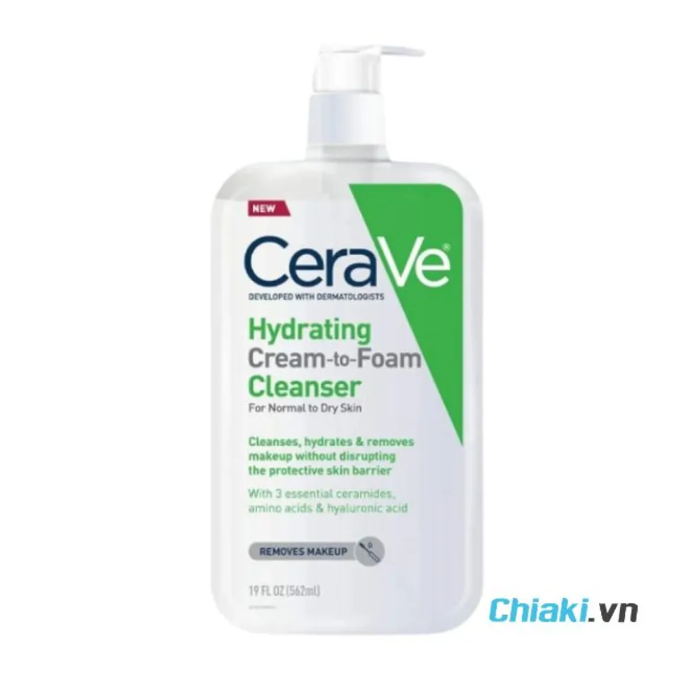 Sữa rửa mặt dạng kem CeraVe