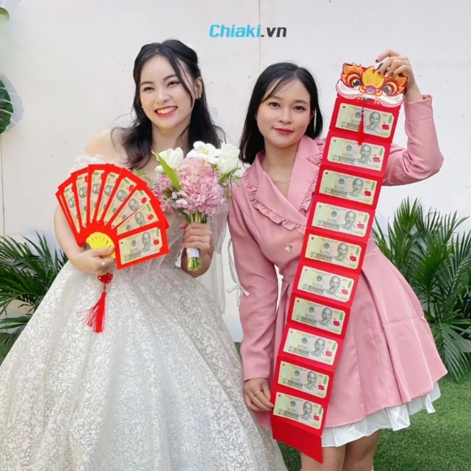 Phong b&igrave; tiền độc nhất l&agrave; m&oacute;n qu&agrave; cưới độc đ&aacute;o, th&uacute; vị, &yacute; nghĩa