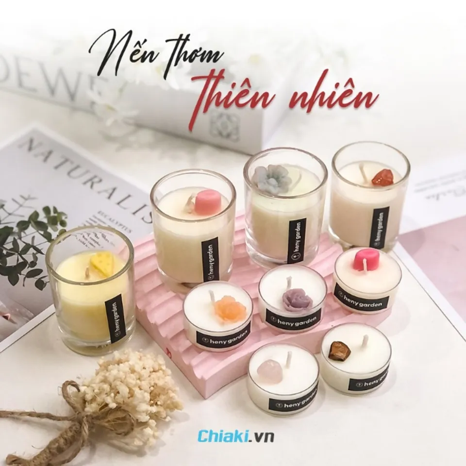 Nến thơm mini l&agrave; một trong những &yacute; tưởng qu&agrave; cưới tặng kh&aacute;ch ph&ugrave; hợp với tiệc cưới hiện đại