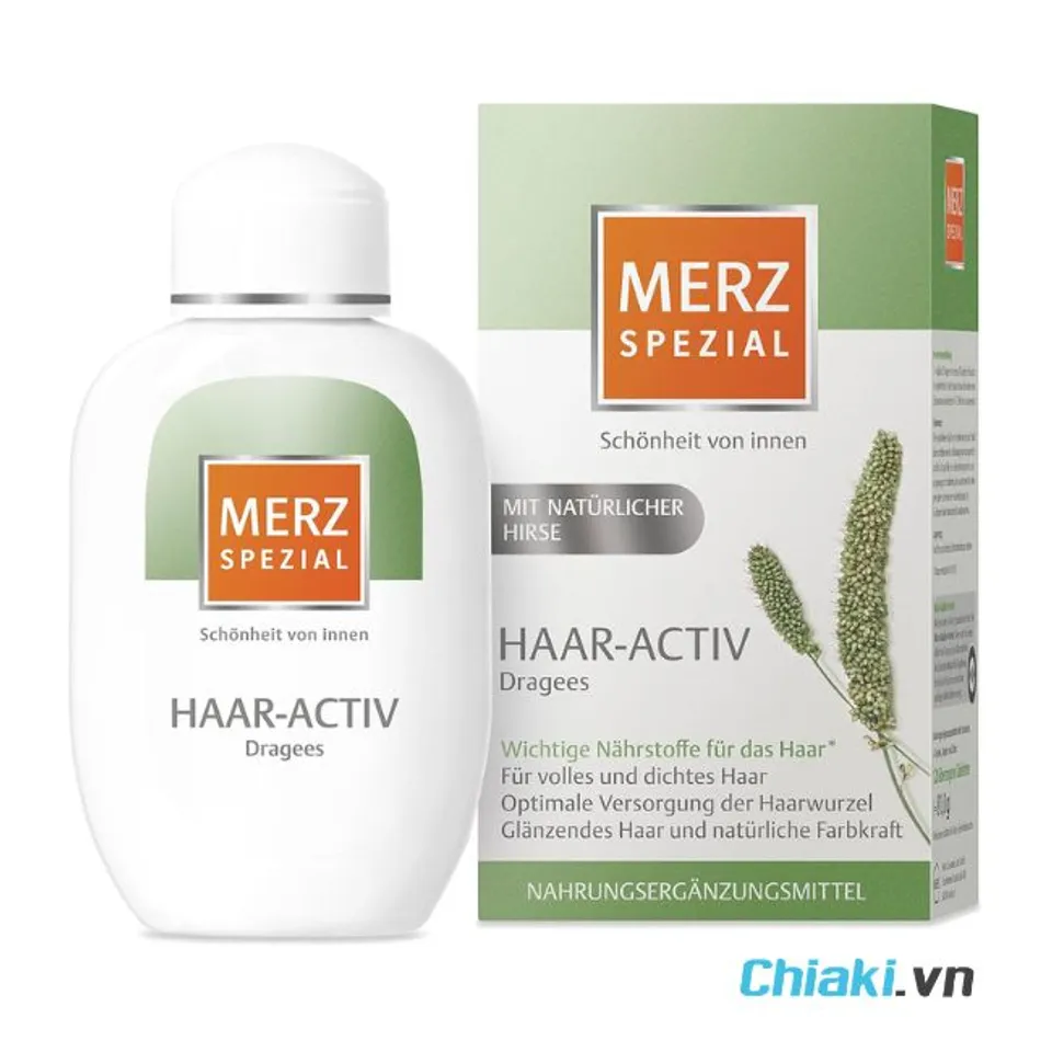 Thuốc mọc t&oacute;c của Đức Merz Spezial Haar Activ Dragees