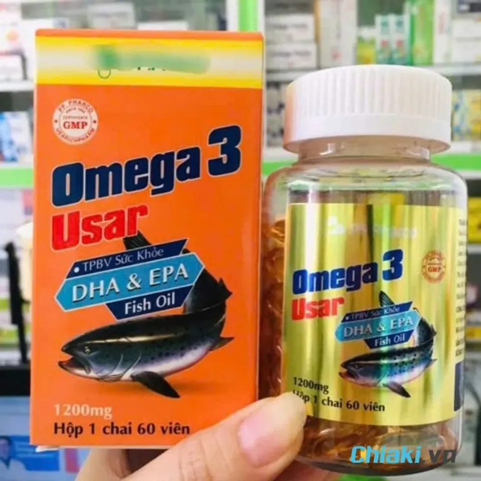 Vi&ecirc;n uống USAR Omega 3 Việt Nam
