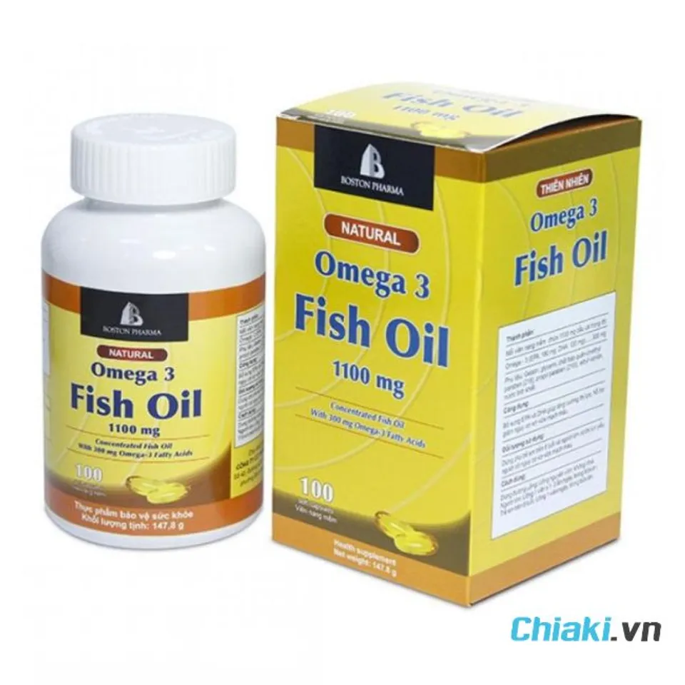 Vi&ecirc;n uống Boston Pharma Omega 3 Việt Nam