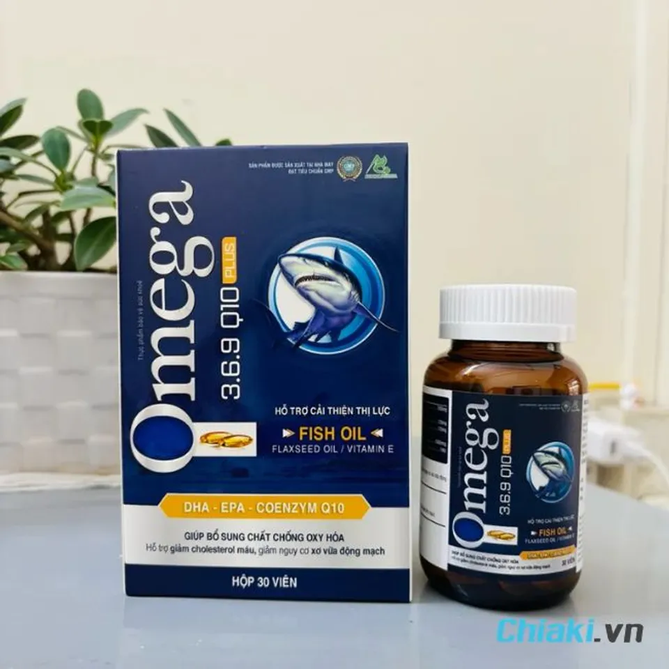 Vi&ecirc;n uống Omega 3.6.9 Q10 PLUS của Việt Nam