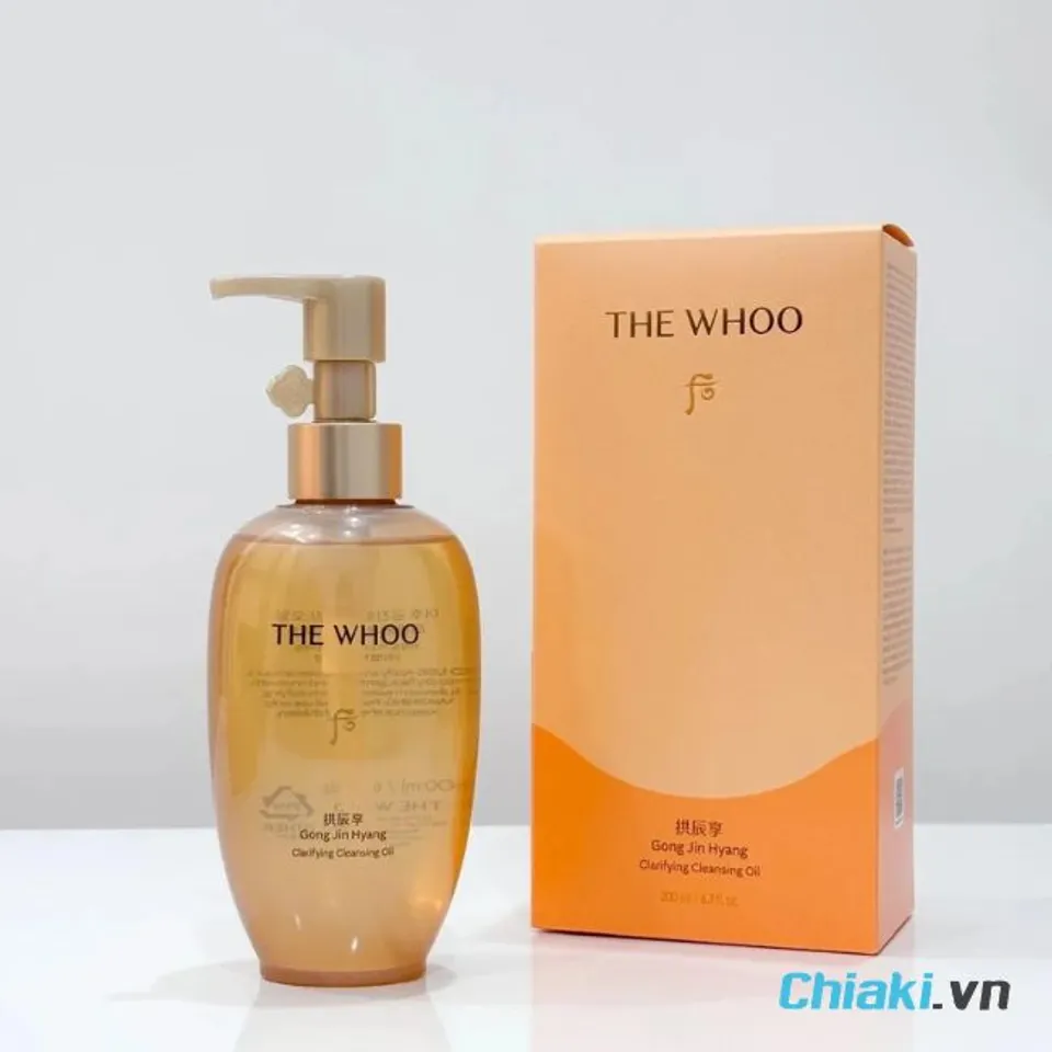 Dầu tẩy trang của H&agrave;n Whoo Gongjinhyang Cleansing Oil