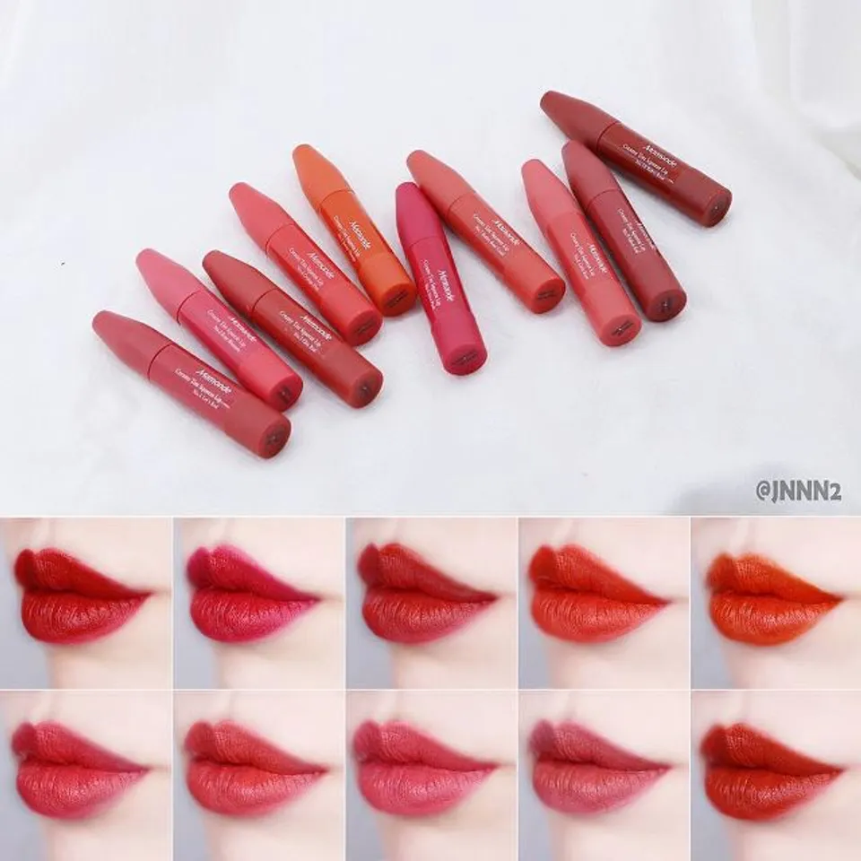 Son b&uacute;t mamonde creamy tint squeeze thời trang