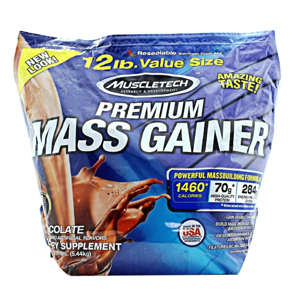 Sữa tăng cân Premium Mass Gainer và thực đơn chi tiết cho nam gầy tập Gym