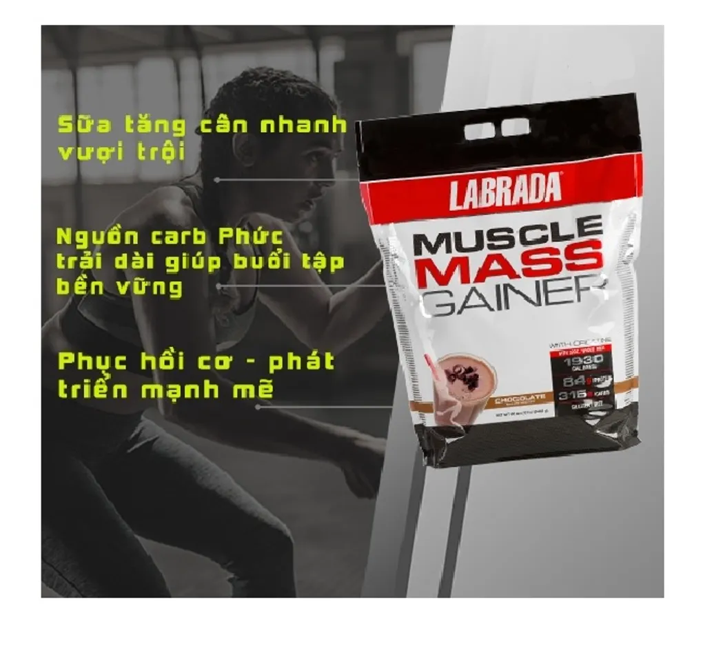 Super Mass Gainer 12 Lbs (5,4kg) - sữa tăng cân cho người gầy có tốt không ?