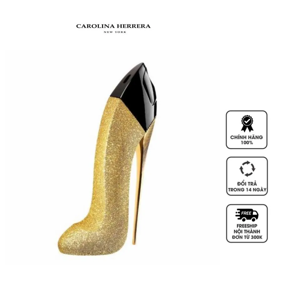 Nước hoa Carolina Herrera Good Girl Glorious Gold EDP cho nữ, Chiết 10ml