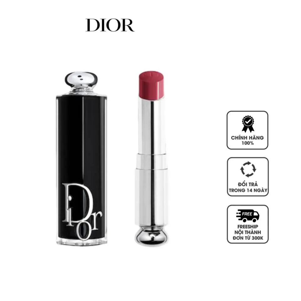 Son Dior Addict Refill 667 Diormania màu hồng khô
