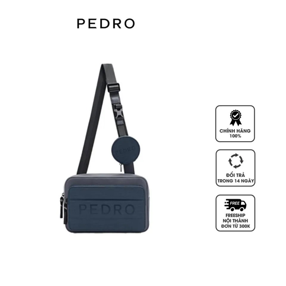Túi đeo chéo Pedro Flynn Casual Sling Bag PM2-26320101-5 Dark Grey