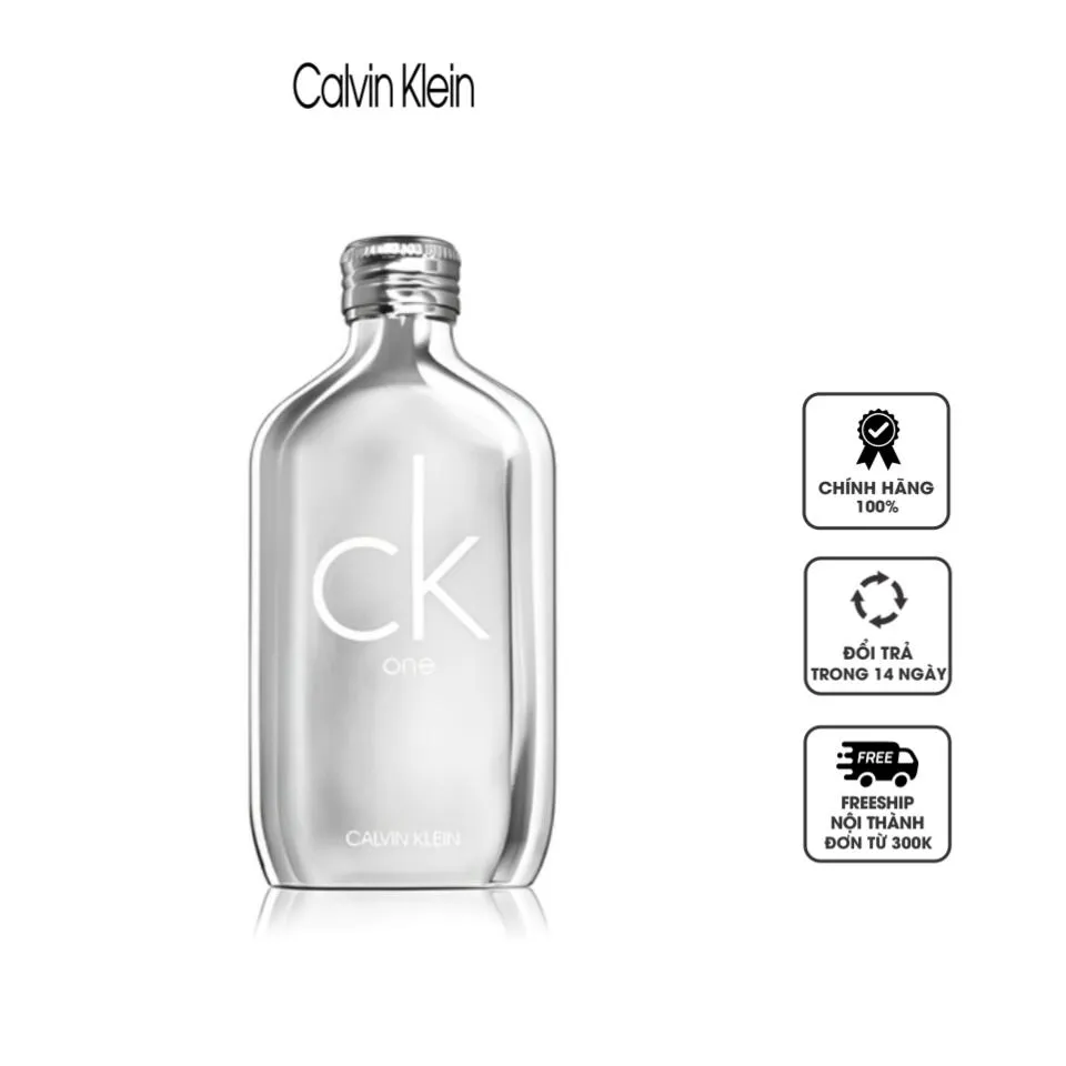 Nước hoa Unisex Calvin Klein Ck One Platinum Edition EDT