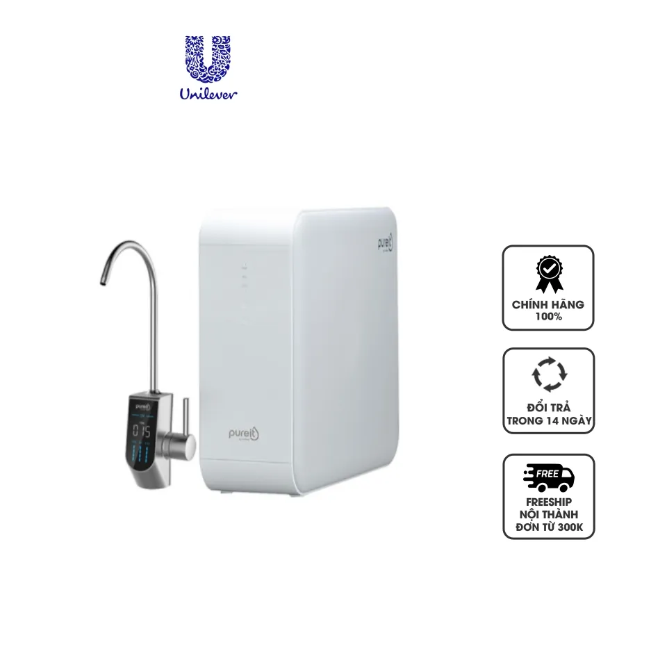 Máy lọc nước âm tủ bếp Unilever Pureit Delica UR5840