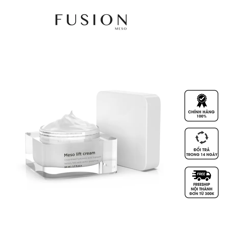 Kem dưỡng ban đêm Fusion Meso Lift Cream hỗ trợ trẻ hóa da