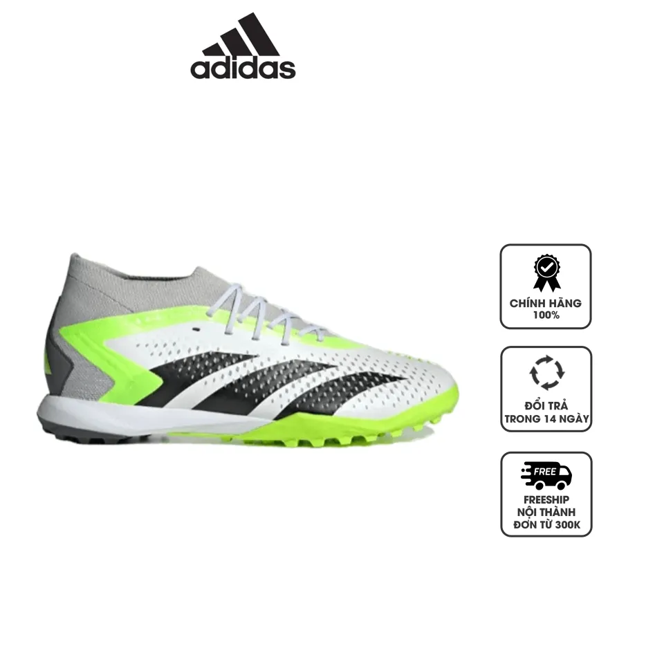Giày đá bóng Adidas Predator Accuracy.1 TF Trắng/Xanh GZ0009, 39