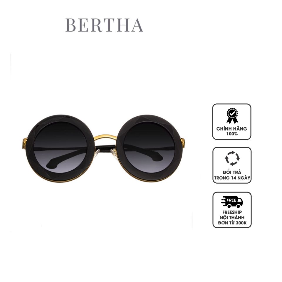 Kính mát nữ Bertha The Jimi Gradient Round Ladies Sunglasses BRSIT107-1