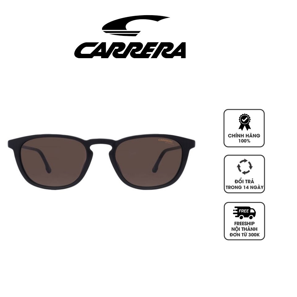 Kính mát nam Carrera Brown Oval Men's Sunglasses CARRERA 260/S 0807/70 51