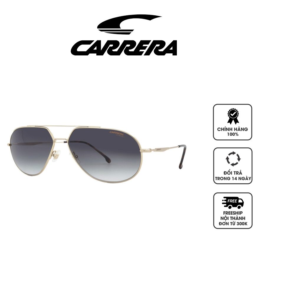Kính mát Carrera Green Shaded Navigator Men's Sunglasses CARRERA 274/S 02IK/9K 61