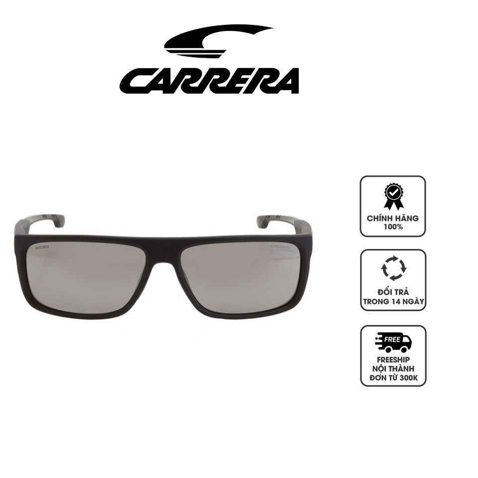 Kính mát Carrera Silver Mirror Square Men's Sunglasses CARRERA DUCATI 011/S 008A/T4 61
