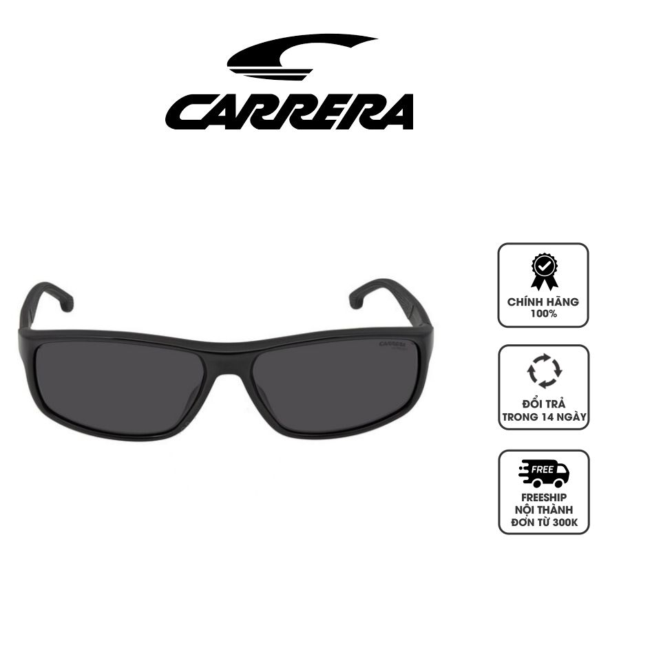 Kính mát Carrera Grey Rectangular Men's Sunglasses CARRERA 8038/S 0807/IR 61