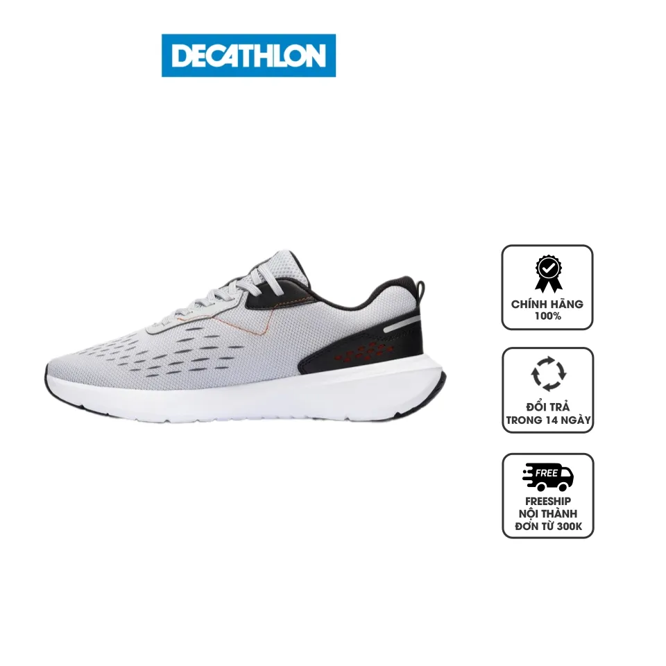 Giày chạy bộ nam Decathlon Kalenji Jogflow 100.1 màu xám 8733470, 39