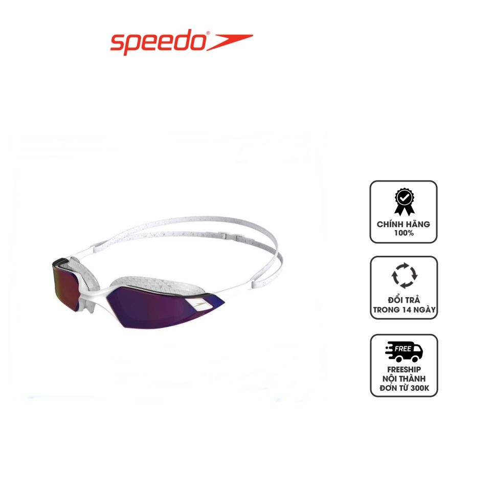 Kính bơi unisex Speedo Aquapulse Pro Mrror Gog (A) Au Wht/Pur - 8-12265D639