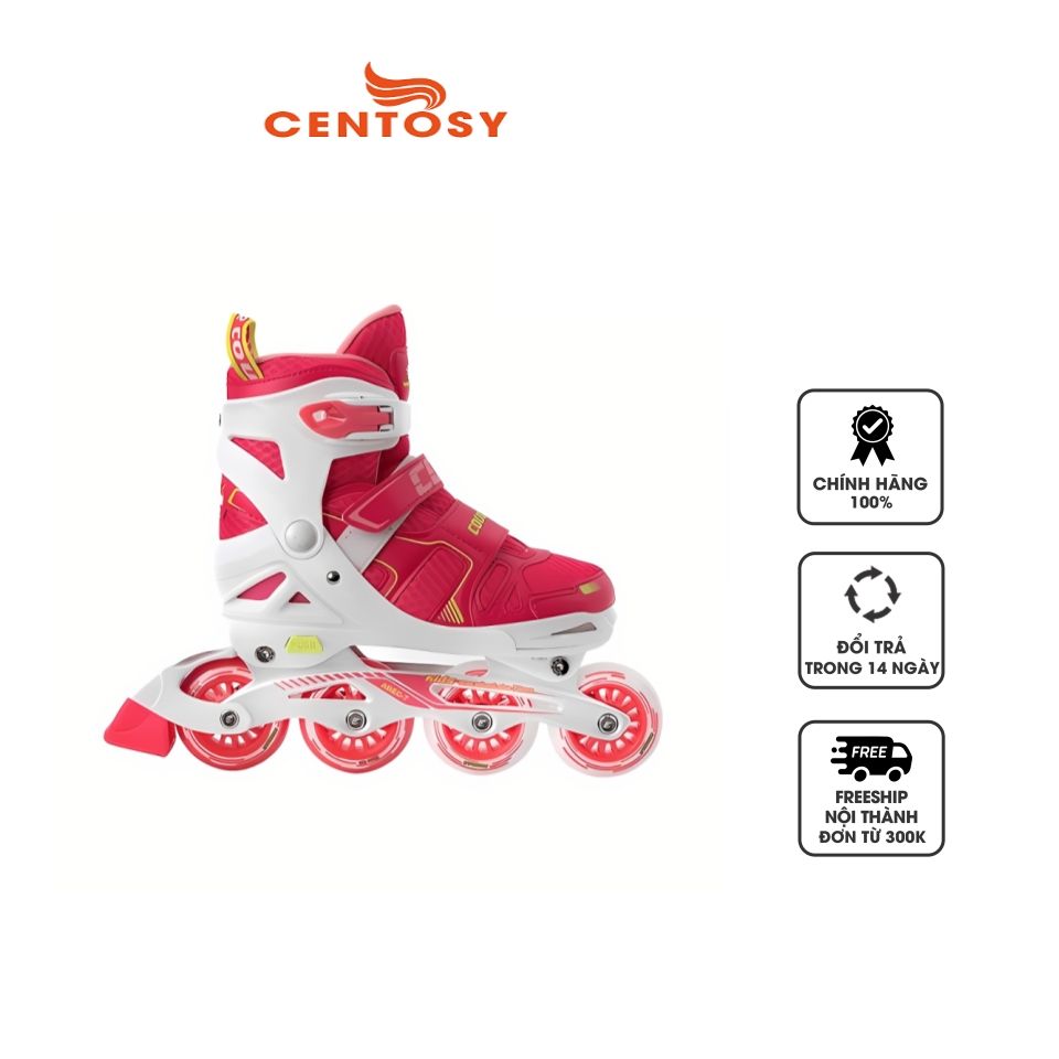 Giày trượt patin cho trẻ em Centosy Cougar 787, Đen, S
