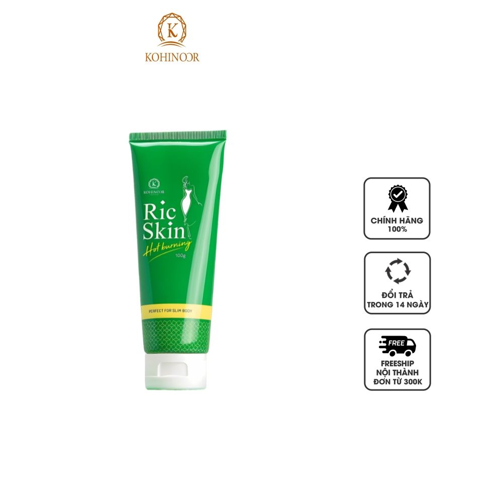 Kem Kohinoor Ric Skin Hot Burning hỗ trợ giảm mỡ