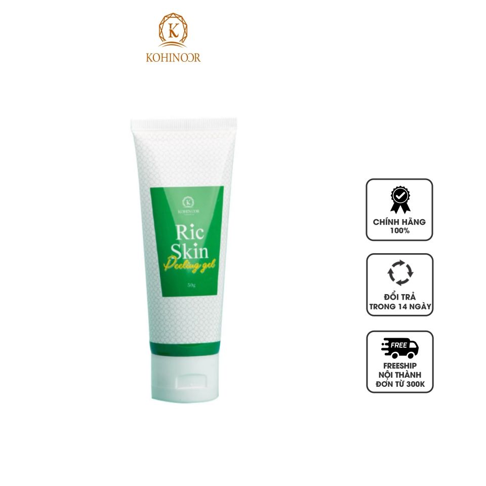 Gel tẩy da chết Kohinoor Ric Skin Peeling