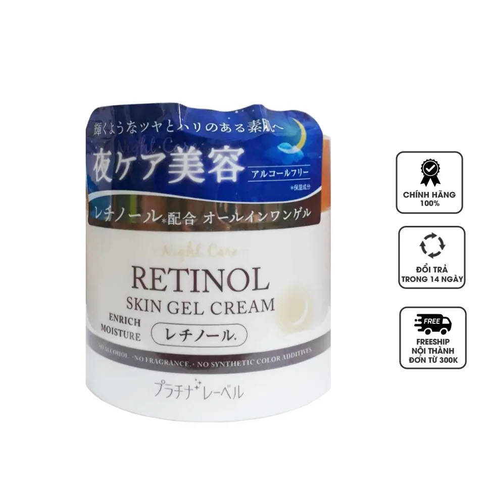 Kem dưỡng đêm Platinum Label Retinol Night Care Enrich Moisture