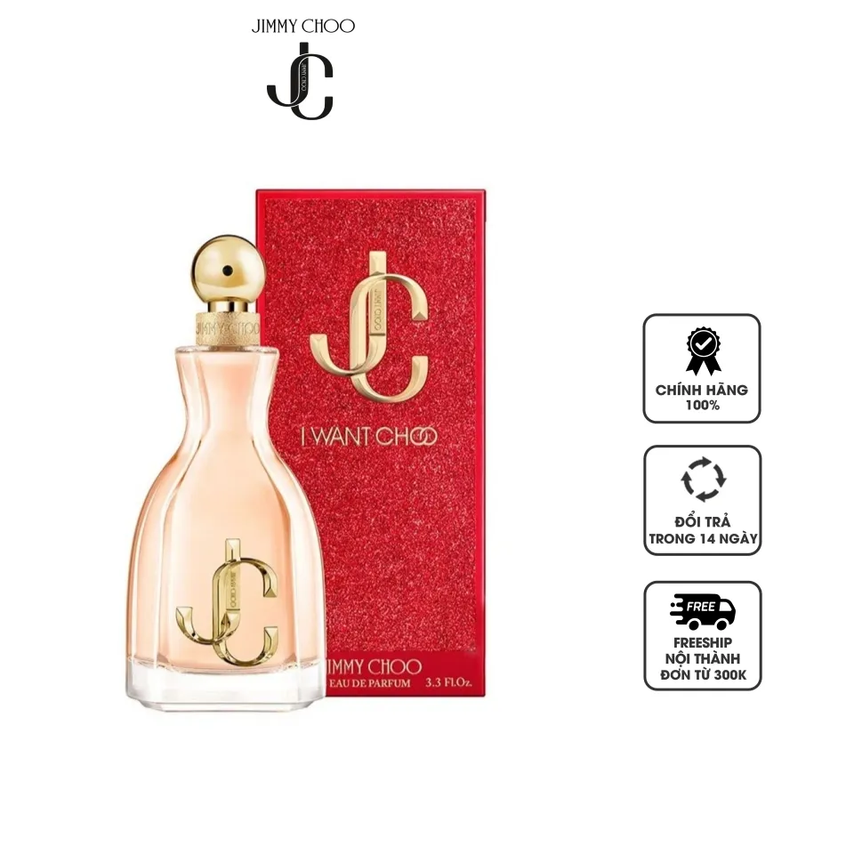 Nước hoa nữ Jimmy Choo I Want Choo EDP, 10 ml