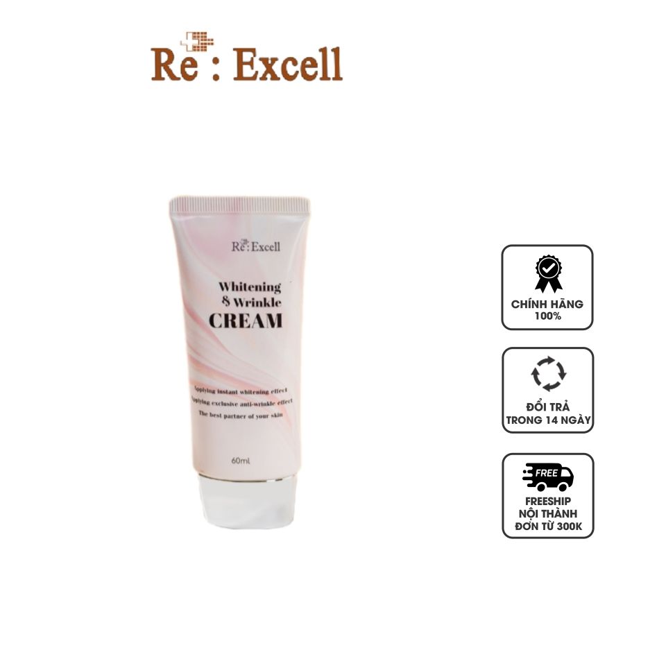 Kem dưỡng trắng da ban ngày Re:Excell Whitening & Wrinkle Cream