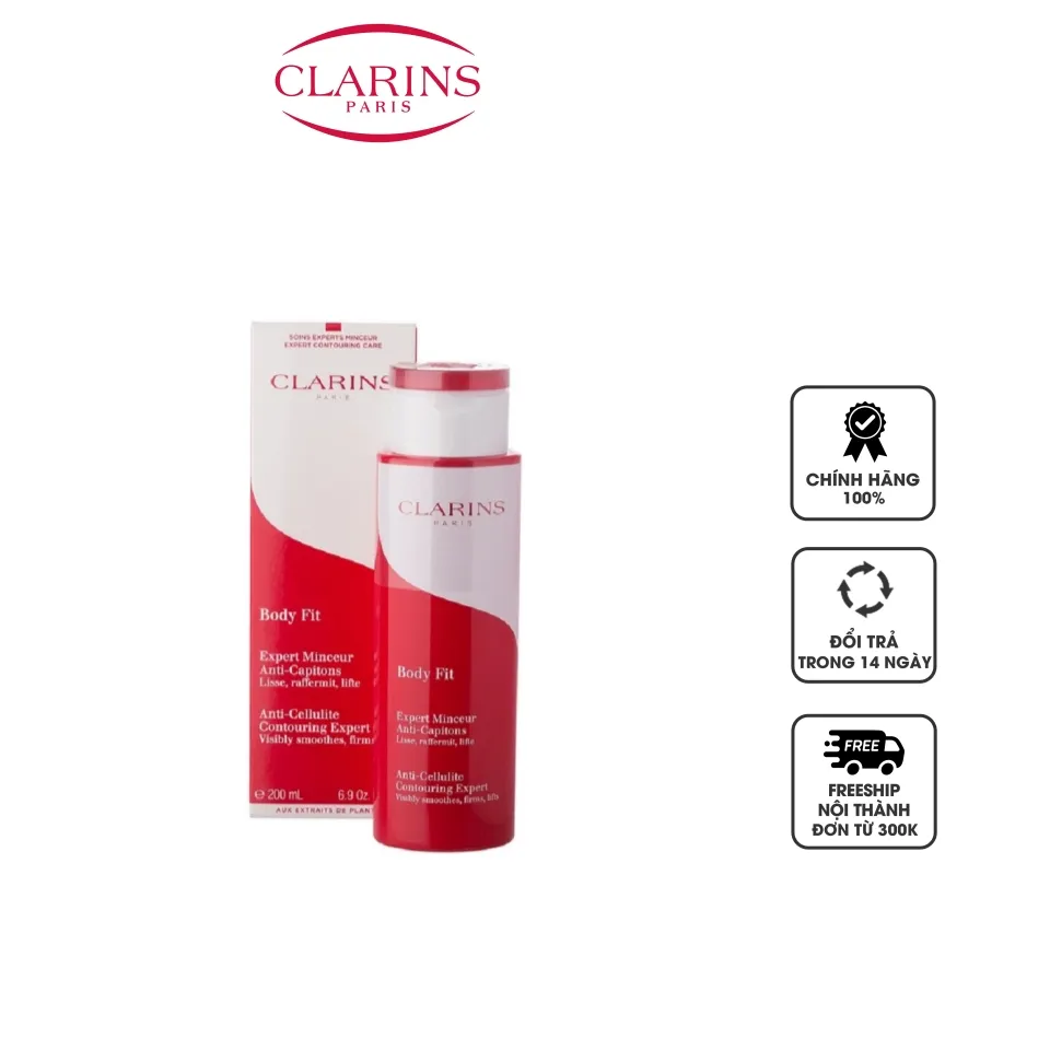 Kem hỗ trợ săn chắc cơ thể Clarins Body Fit Anti-Cellulite Contouring Expert