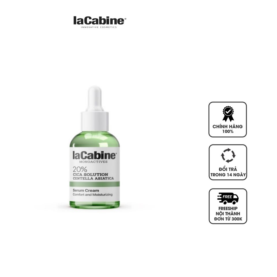 Tinh chất hỗ trợ làm dịu da LaCabine 20% Cica Solution Serum Cream